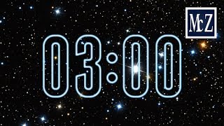 3 minute countdown timer