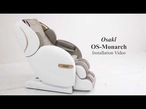 Osaki Monarch Massage Chair - Installation & Setup Guide