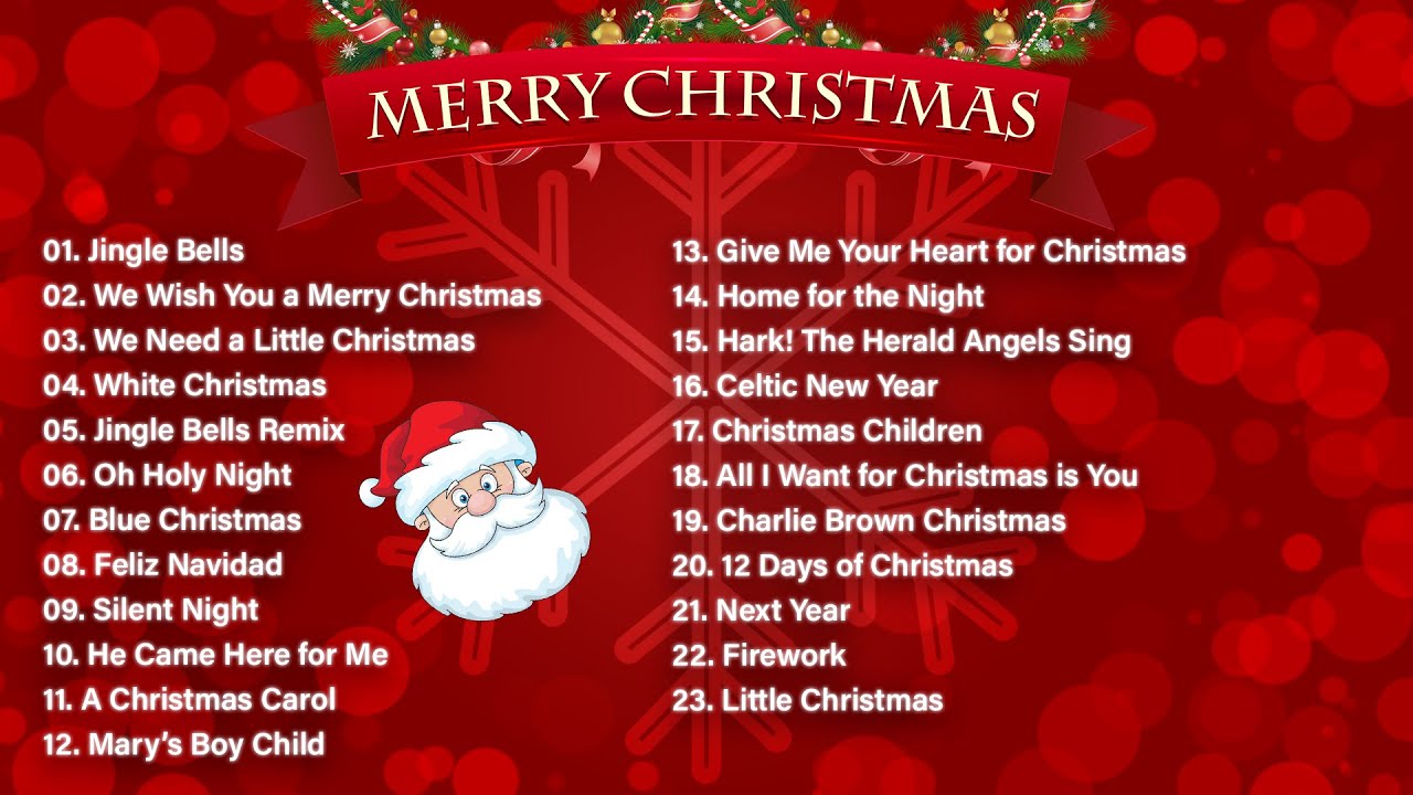 Top 100 Christmas Songs of All Time  3 Hour Christmas Music Playlist