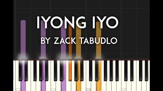 Iyong Iyo by Zack Tabudlo synthesia piano tutorial + sheet music