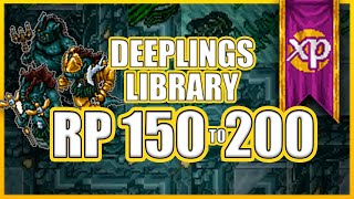 RP 150 to 200 – Deeplings Library [XP] | Where to hunt Paladin | Tibia