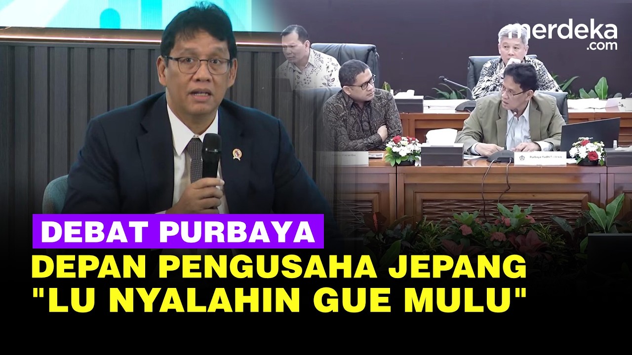 Debat Serius Tapi Santai Purbaya Vs SKK Migas Depan Pengusaha Jepang: Lu Nyalah-nyalahin Gue Mulu!