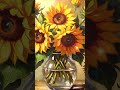 Sunflower Serenity Relax 🌻 | Warm Golden Floral Art 4K