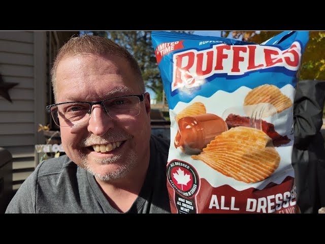 ruffles all dressed potato chips Ruffles Potato Chips All Dressed Flavored - 8 OZ