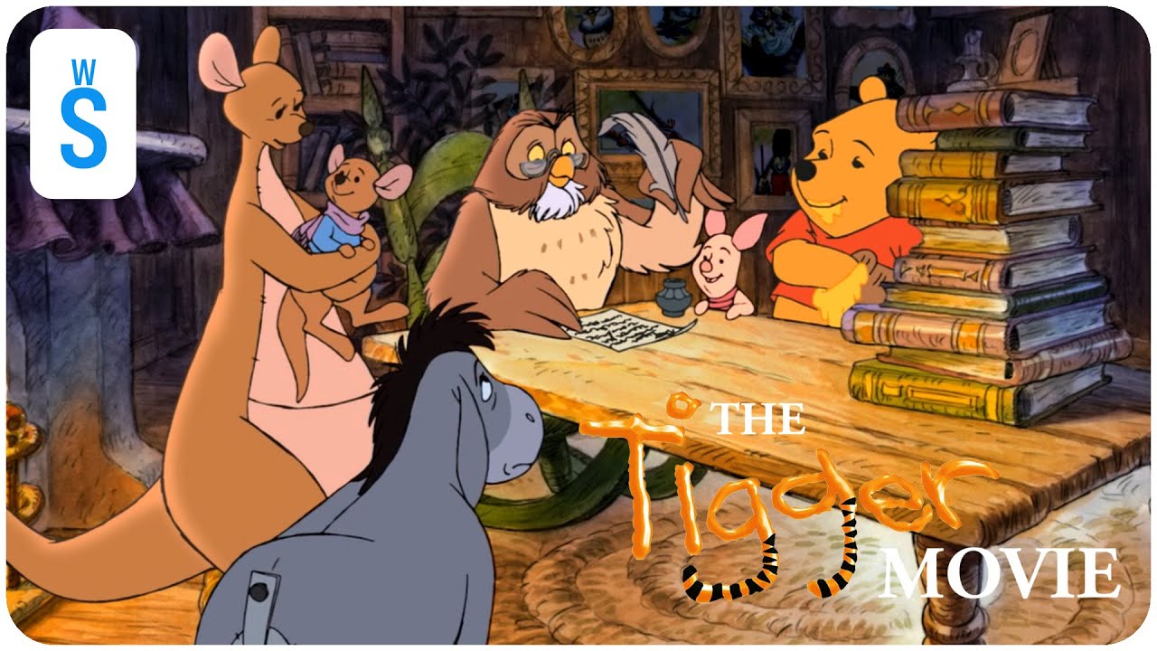 The Tigger Movie (2000) | Scene: The Tigger Movie Everyone Writes a ...