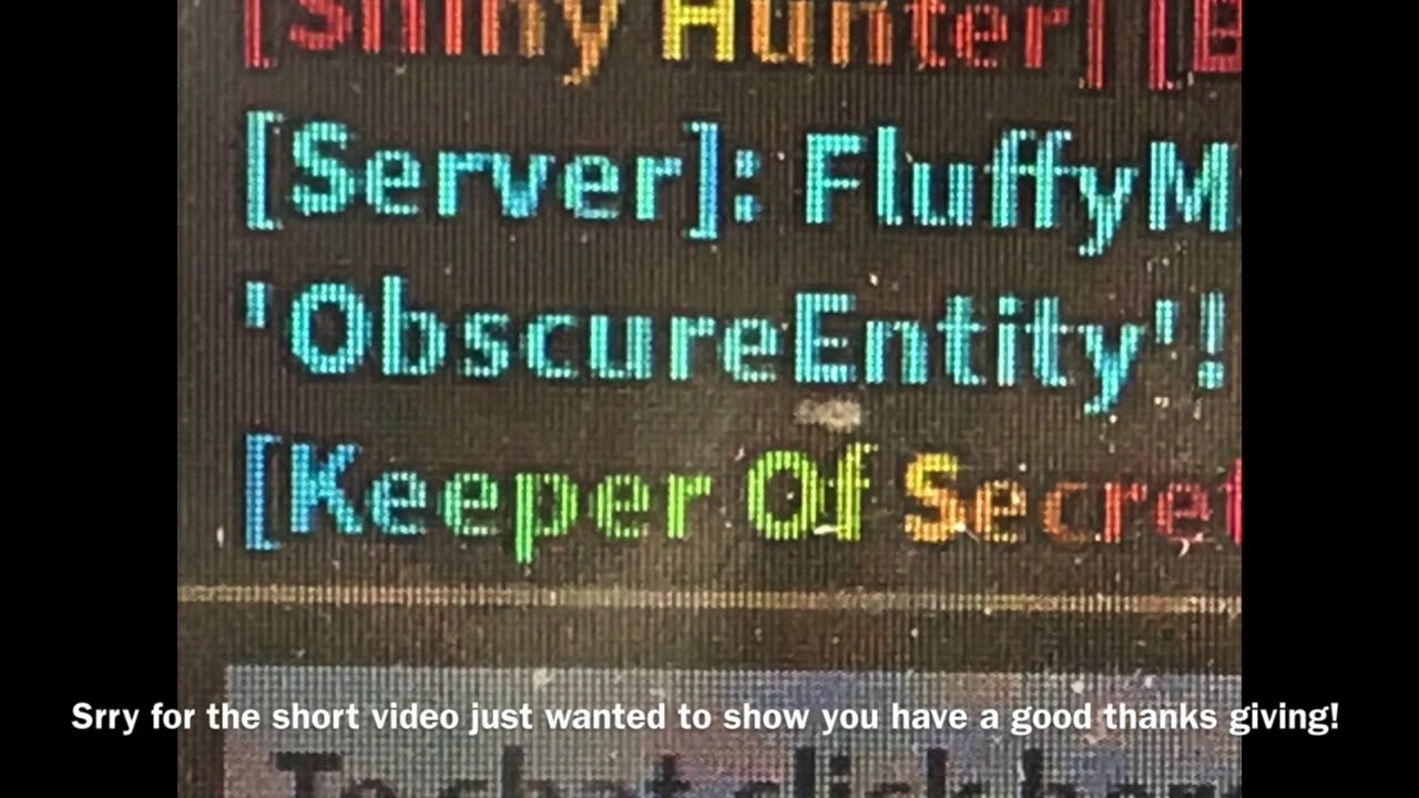 I hatched ObscureEntity