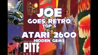 Top 5 Atari 2600 Hidden Gems - Joe Goes Retro
