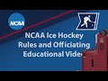 2015-16 NCAA ice hockey rules update - Goal dislodged