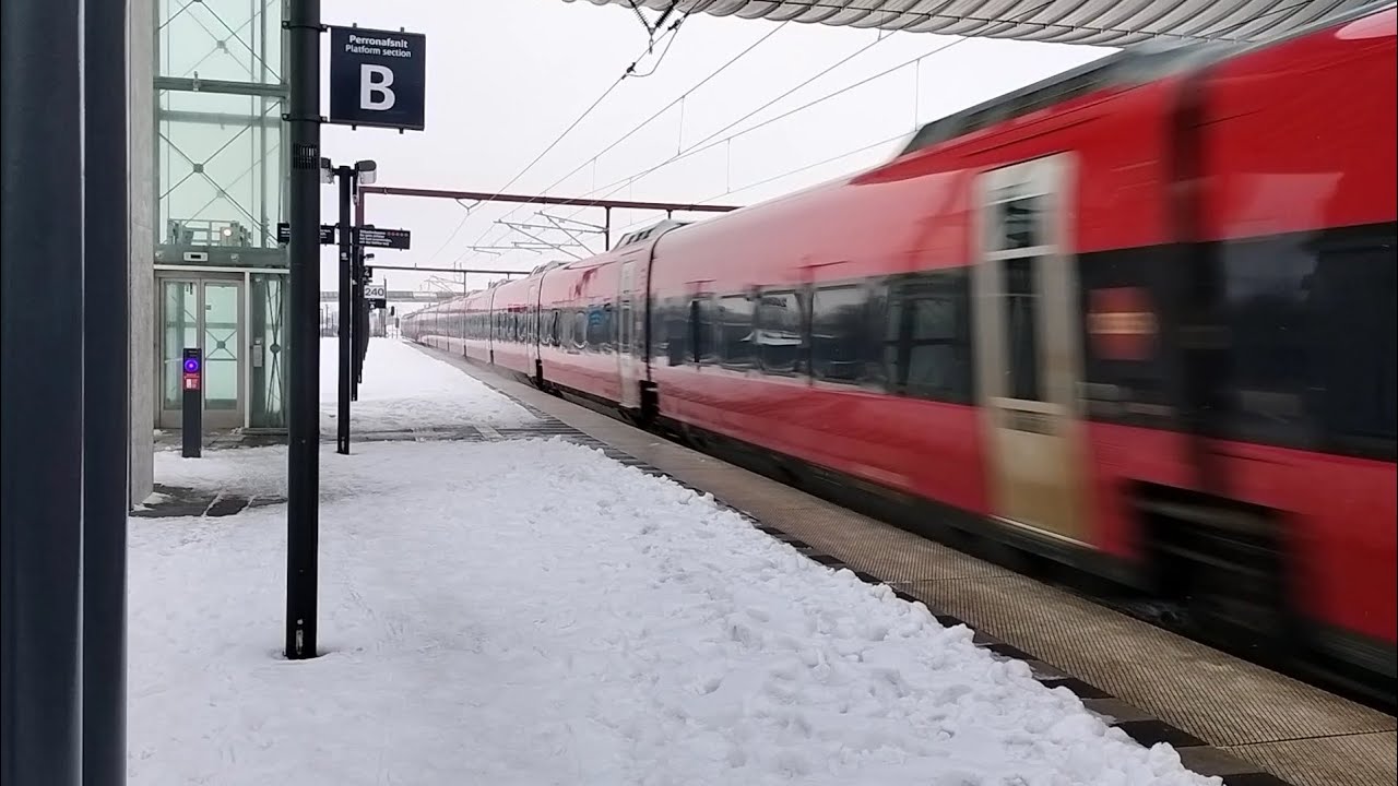 Tog i nyt sne på Køge nord