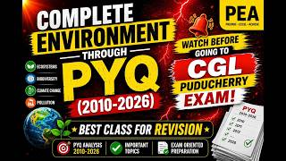 ENVIRONMENT PYQ PART-1 : 19.08.2026