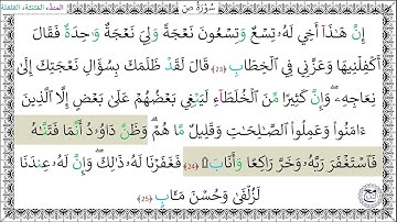 سورة ص (23 - 25) خليفة الطنيجي