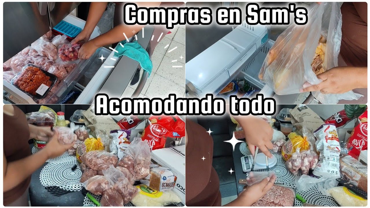 Compras en Sam's 🛒 acomodando mi despensa 