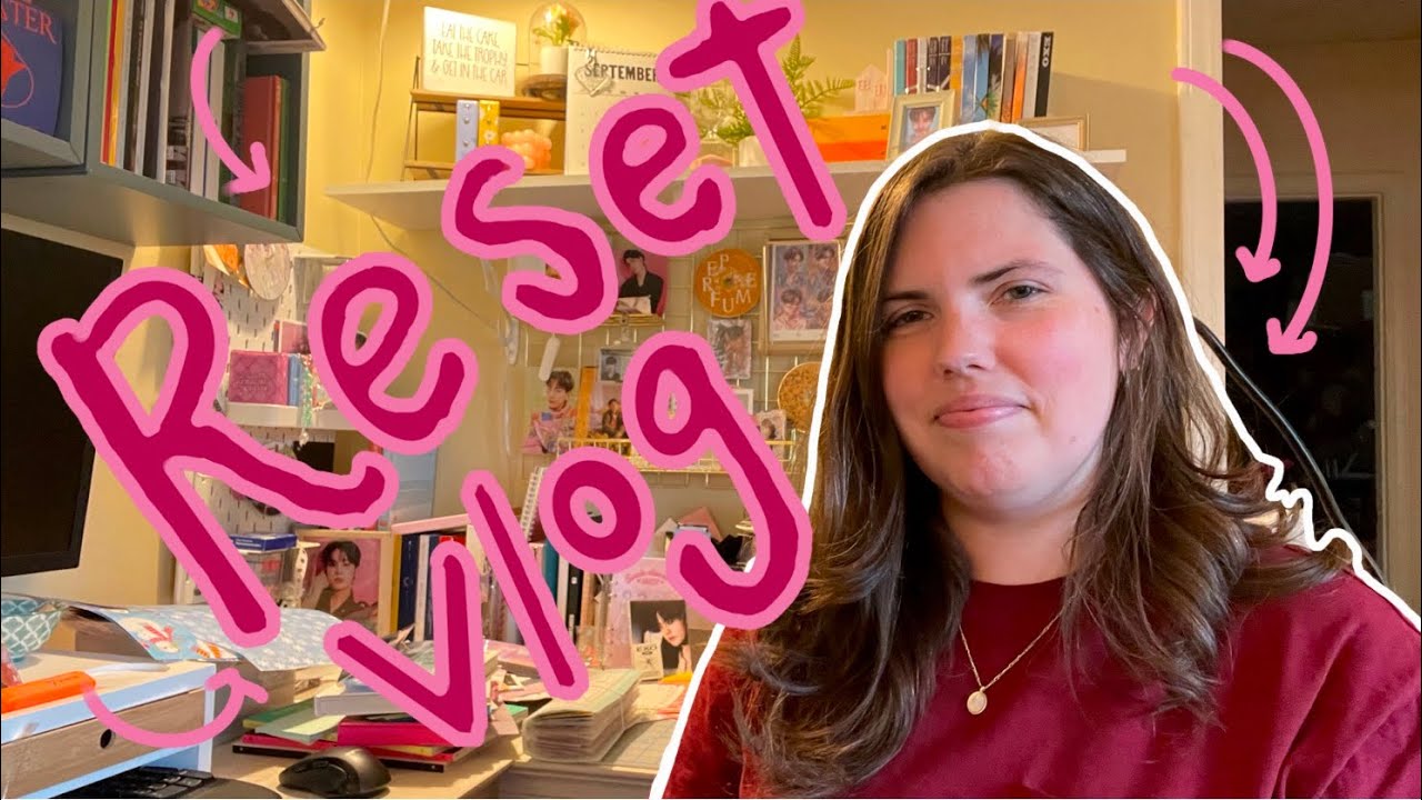 RESET VLOG | december tbr, end of year content planning, & more
