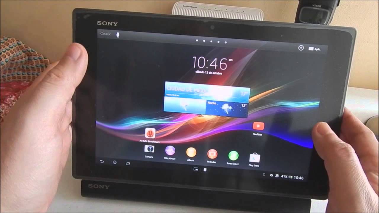 Update Jb 4 2 2 Sony Xperia Tablet Z Espanolmx Youtube