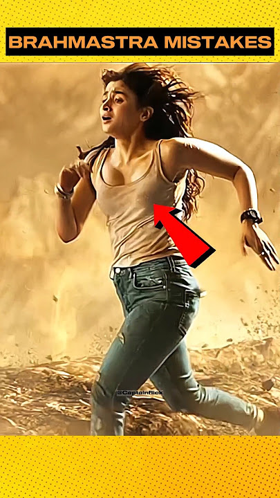 Funny Mistakes In #brahmastra Movie 🤣‼️P:3 : Ranbir K : Alia Bhatt #shorts #ytshorts #shortsvideo