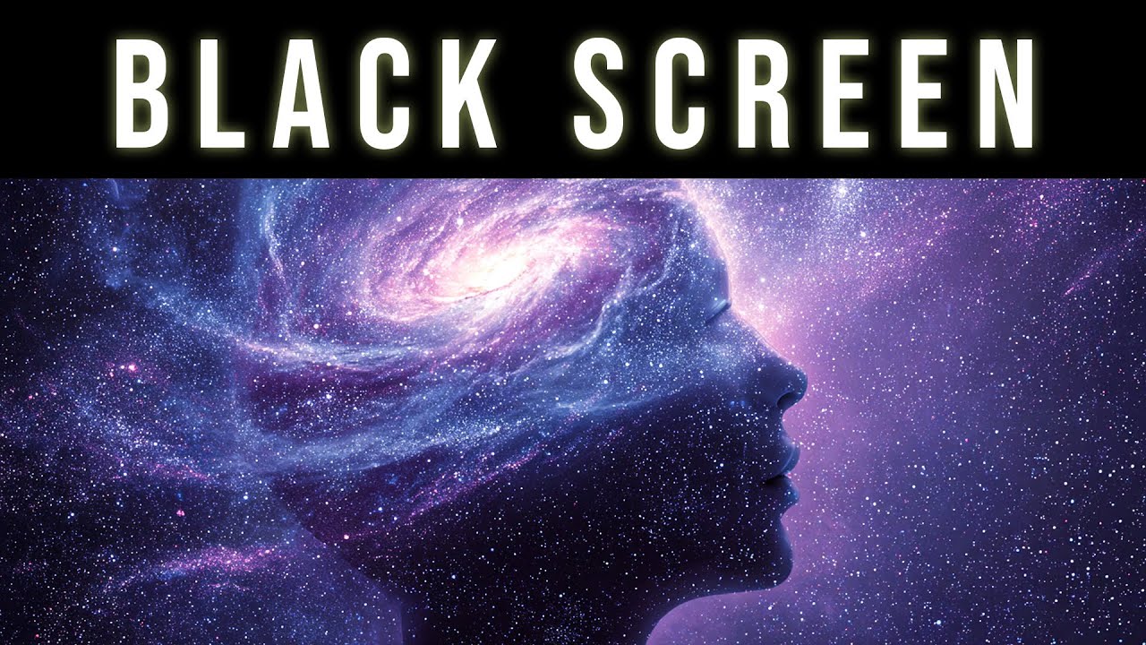 Manifest Wealth, Love & Health | Law Of Attraction Black Screen Manifestation Sleep Meditation Music