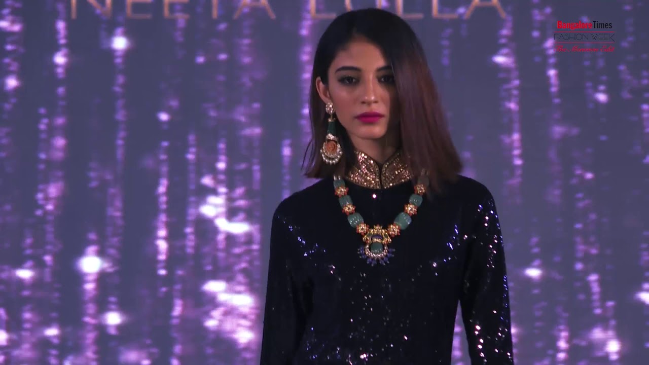 Neeta Lulla - VAISAYIKA-  Bangalore Times Fashion Week 2019
