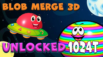 Blob Merge 3D | Unlocked 1024T | walkthrough/gameplay