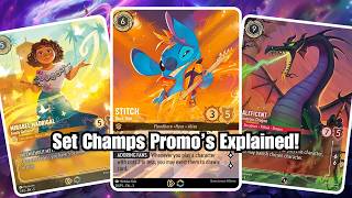 Disney Lorcana Set Championship Promos Explained - These Are CRIMINALLY Undervalued!