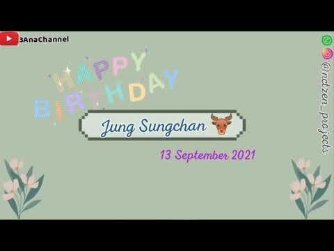 HAPPY SUNGCHAN NCT DAY  🦌 생일 축하해 성찬💚