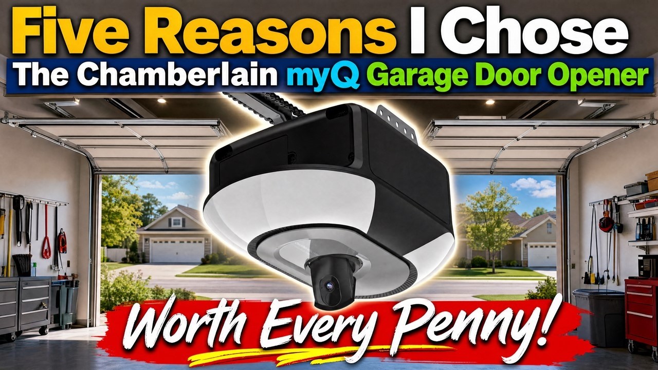 Chamberlain myQ Garage Door Opener – Five Important Things To Consider