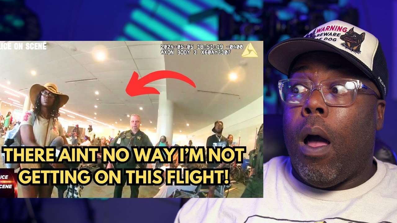 Entitled Ratchet Black Women Thinks She's Entitled to unleash MAX CHAOS at the  Airlines gate!