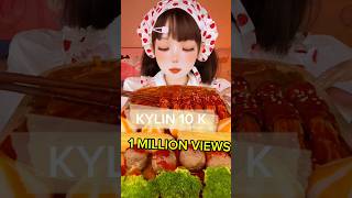 Spicy Corn Mukbang ASMR 🌽🔥 | Cute Anime Girl Eating #shorts