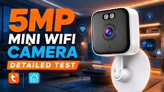 Mini Tuya Wi-Fi Camera 5MP: Smart, Stylish, but Not Perfect