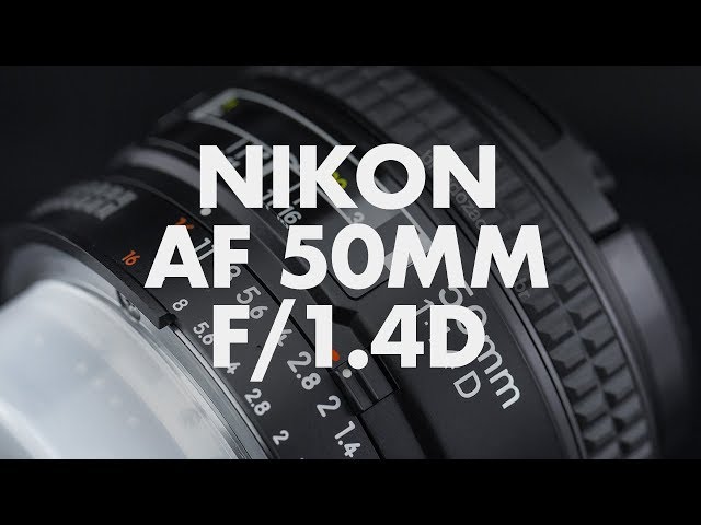 Lens Data - Nikon AF 50mm f/1.4D Review - YouTube