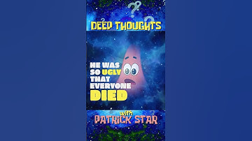 deep thoughts with patrick 💭 | spongebob #shorts