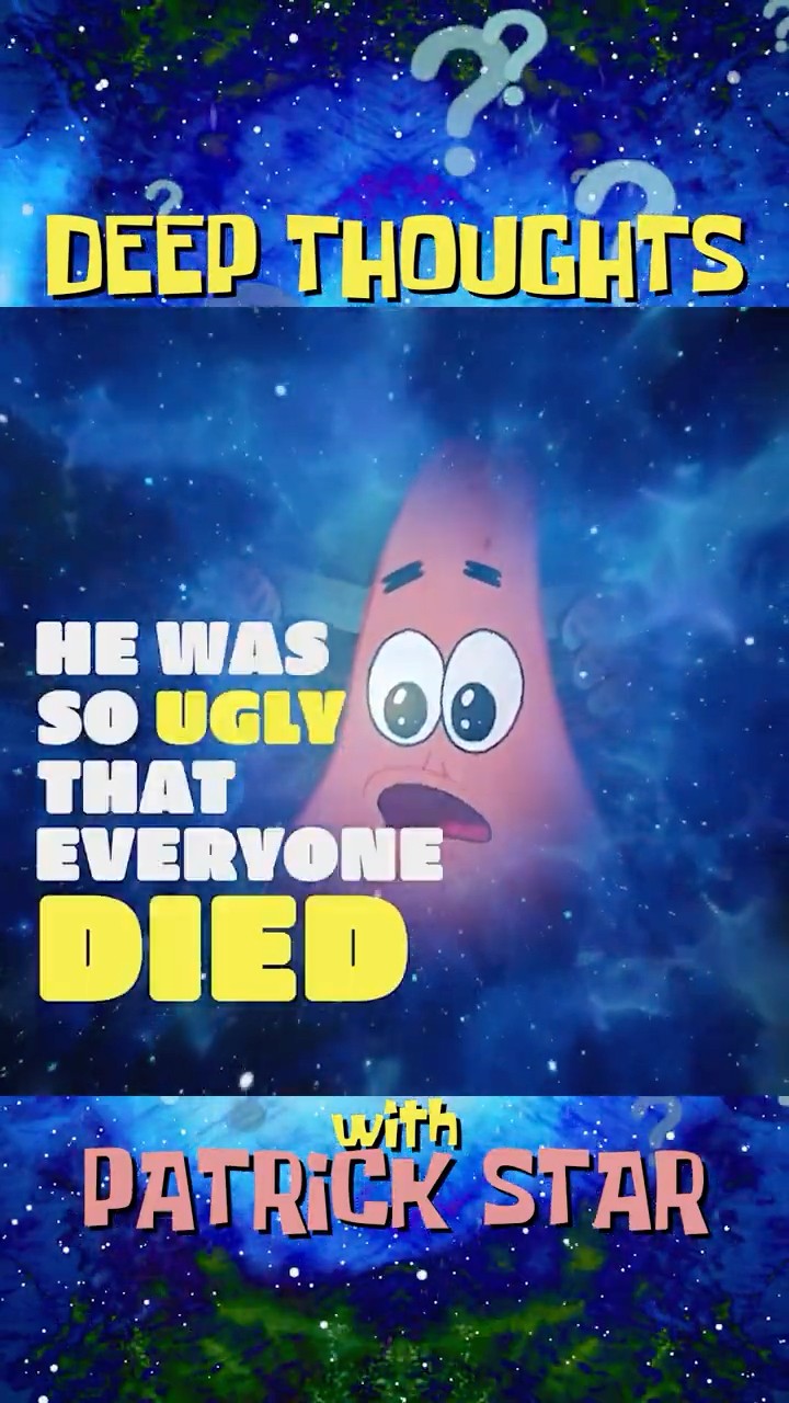 deep thoughts with patrick ? | spongebob #shorts