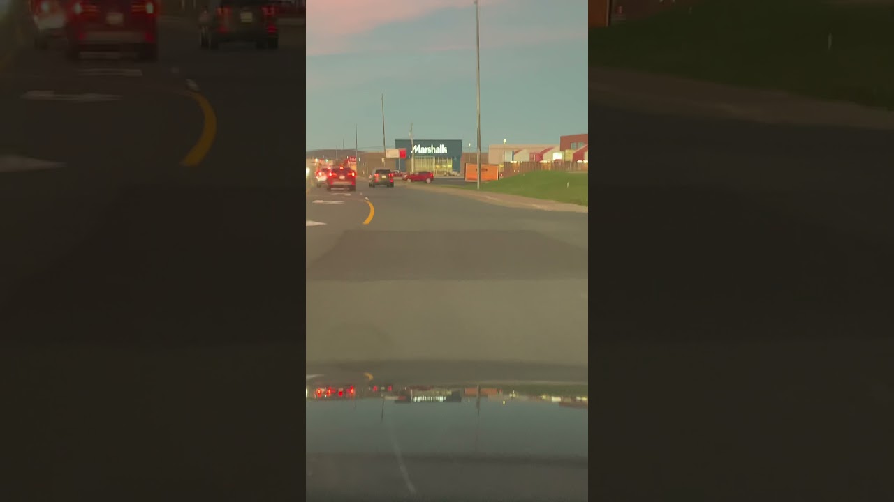 Driving Stavanger Drive St.John’s Newfoundland Canada