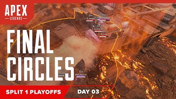 Final Circles Day 3 BRACKETS | ALGS Year 3 Split 1 Playoffs ft. TSM, Luminosity, NRG | Apex Legends