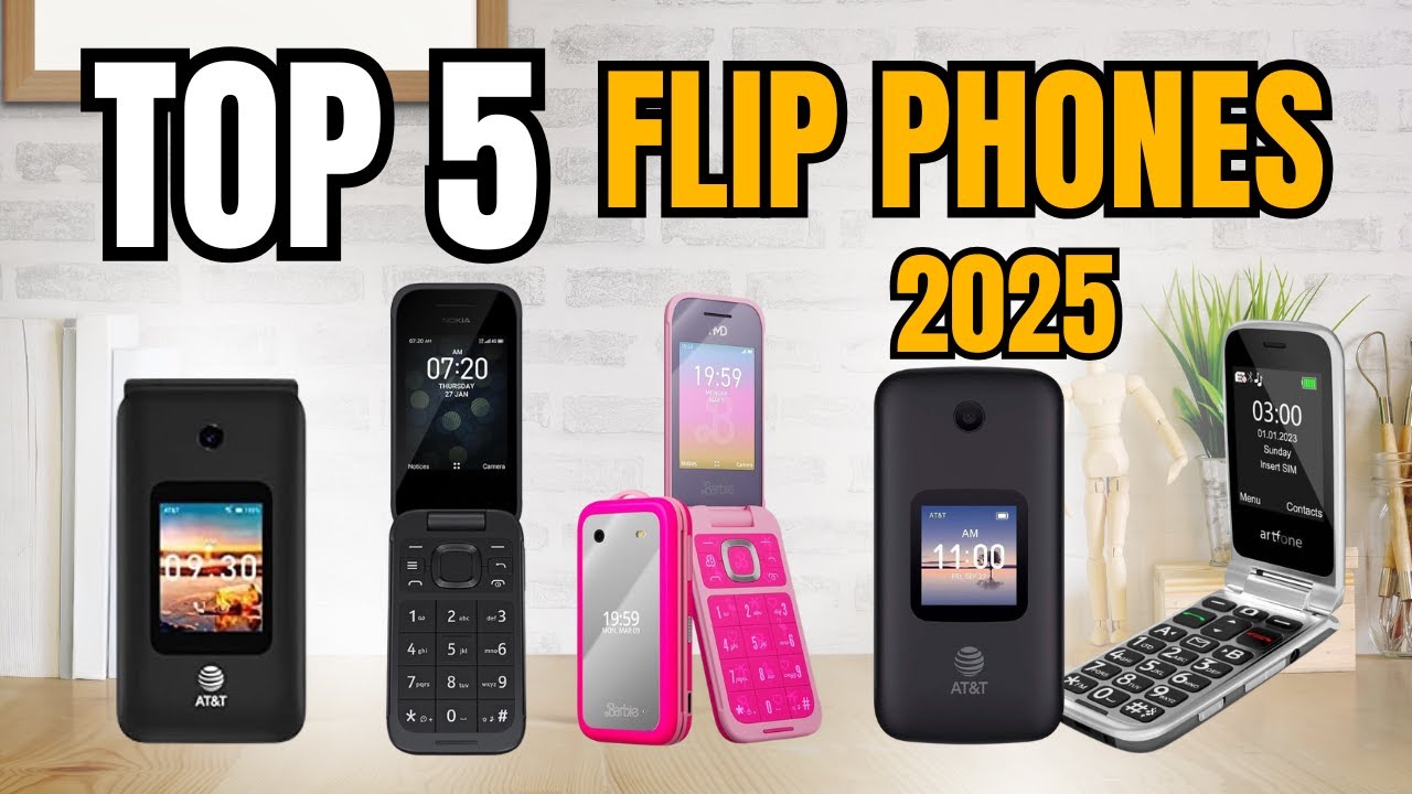Топ-5 раскладных телефонов, которые вам НЕОБХОДИМЫ в 2025 году! 📱✨ Стильные, простые и умные вари...