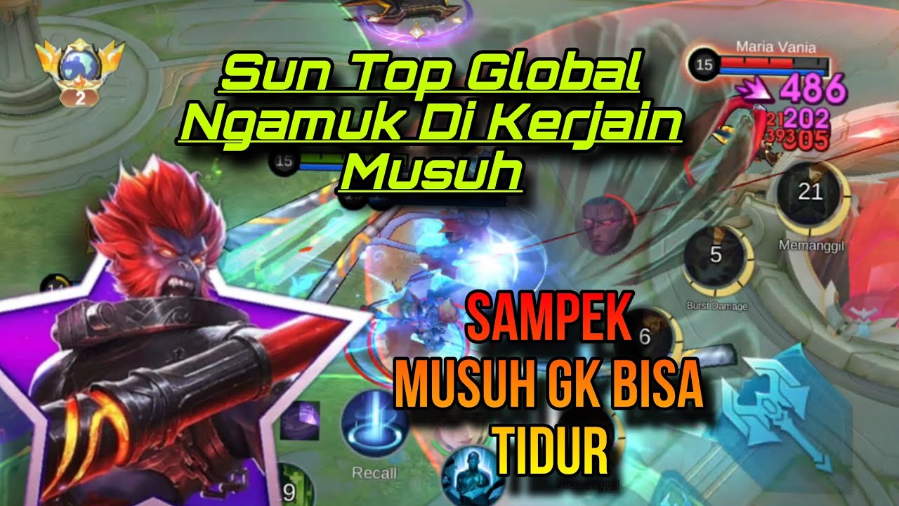 Udah di troll fanny di kerjain layla sama zilong metode apalagi ini || auto mode sun ku mode bantai 