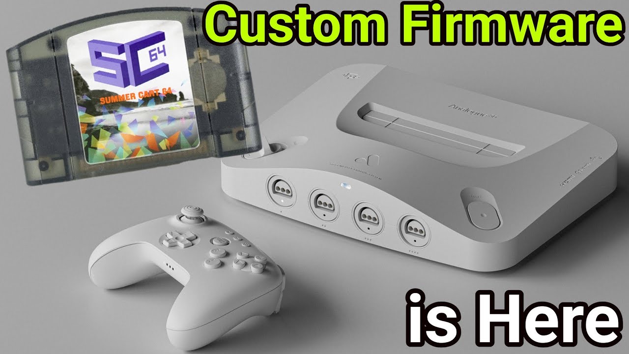 Analogue 3D + SummerCart64 with Custom Firmware - The Ultimate N64 Combo