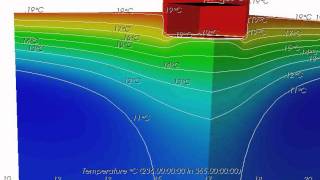 Berechnung der Waermeverluste des Kellerraumes ueber den Erdboden (Recording6.avi) screenshot 2
