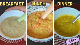 What My Baby Eats in a Day (6m+) | Baby Meal Plan: Breakfast, Lunch & Dinner