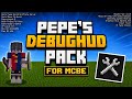 Pepe's DebugHUD Texture Pack for MCBE Release | v1.21-26+