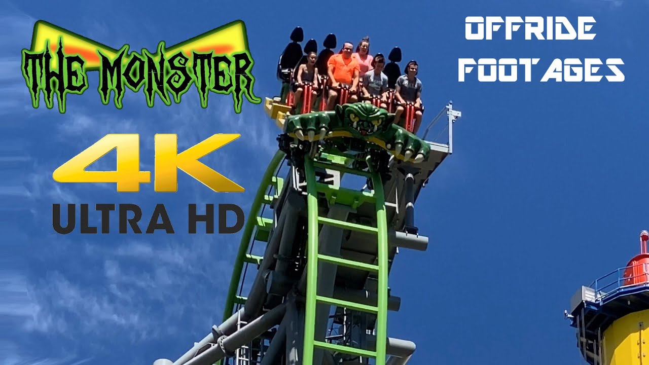 The Monster Offride Footages 4K At Adventureland - YouTube