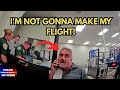 How to Miss Your Flight; Man Gets Big Surprise at Airport!