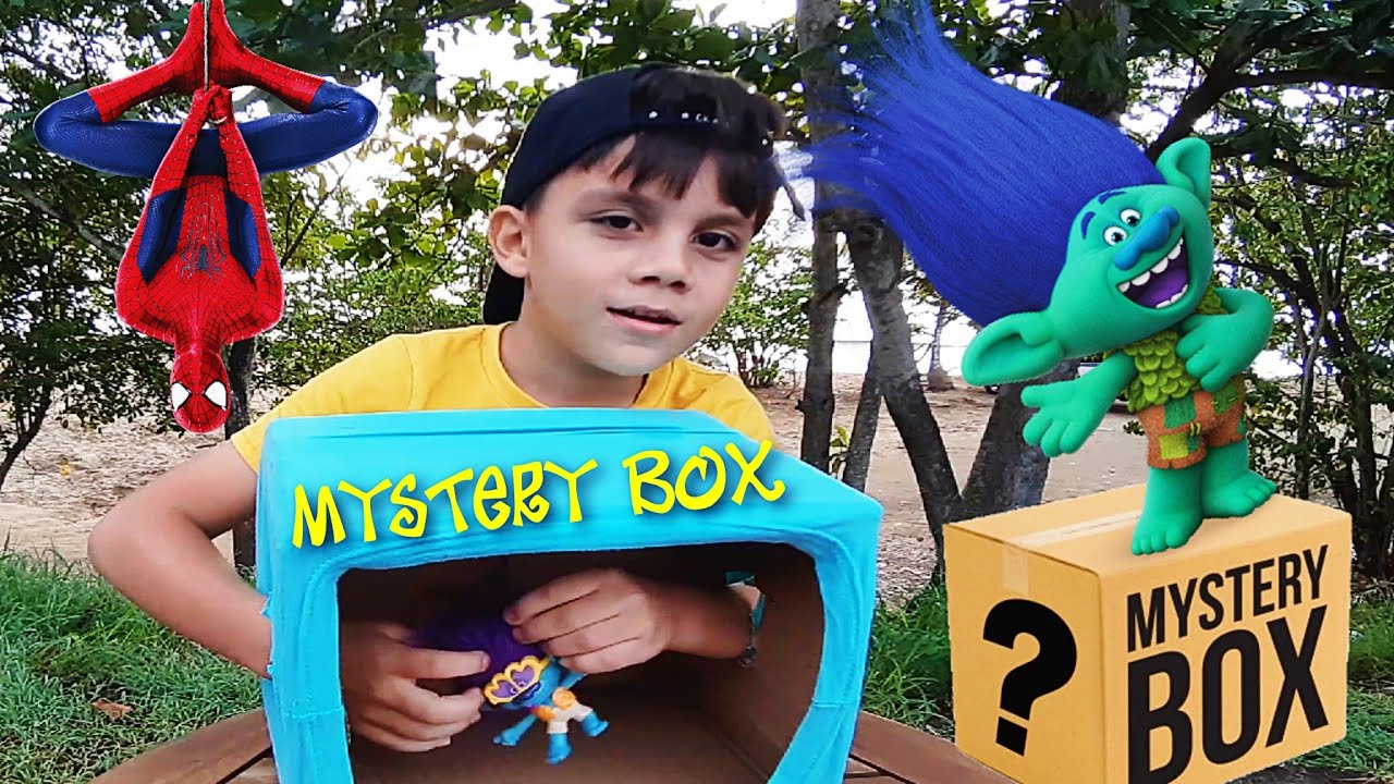 What's in the Box? Mystery Box Challenge! Kids! - YouTube