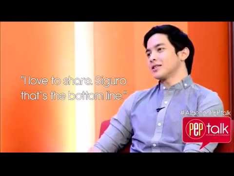 ALDEN RICHARDS on Pep Talk - YouTube