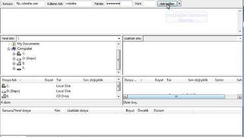 Filezilla ile FTP bağlantısı - IHS TELEKOM