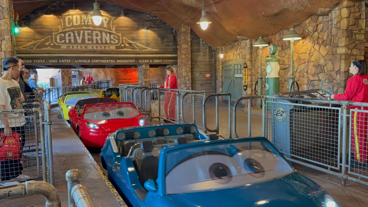 Radiator Springs Racers Rope Drop 4K POV Disney California Adventure April 2025