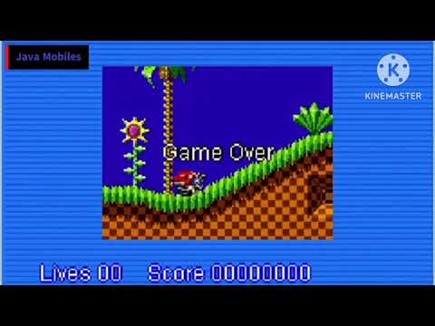 sonic java game over kinemaster