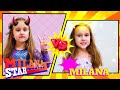 Милана и Милана Стар показывают хорошее и плохое поведение для детей