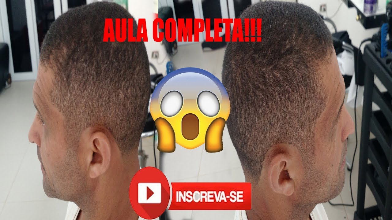 corte masculino maquina 1 e 2