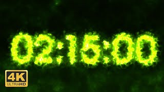 2 Hours 15 Minutes Countdown Timer - Kryptonite [4K]