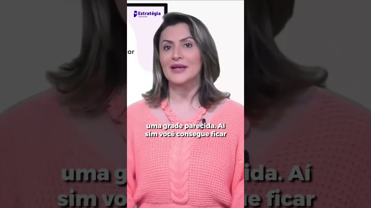 Erro de 90% dos concurseiros. 